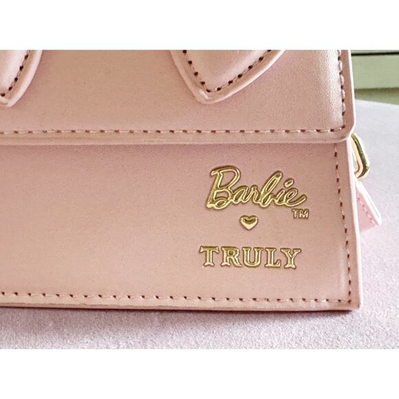 Barbie Mini Purse by Truly Crossbody Blush Pink Adjustable Straps - Picture 2 of 8